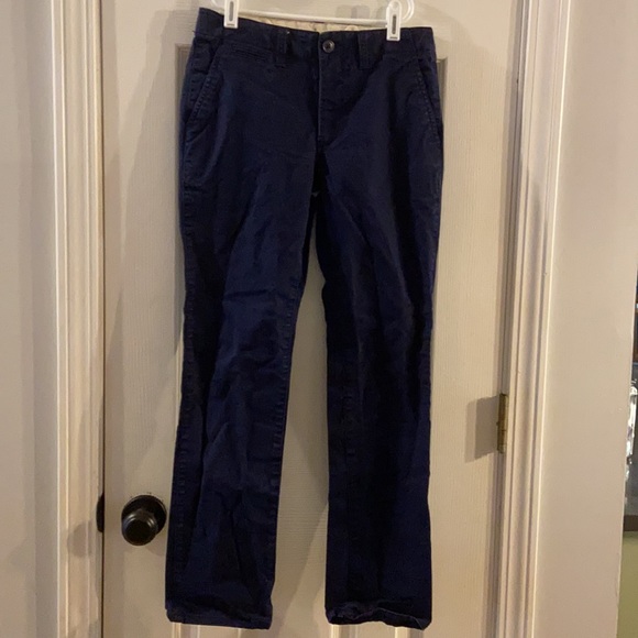 Boy GAP Size 12 Regular Navy Khaki Pant - Picture 1 of 6